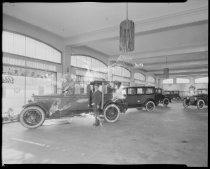 Interior of a Packard Show Room